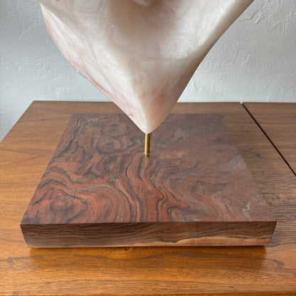 Abstract Pink Marble Sculpture, 1970’s