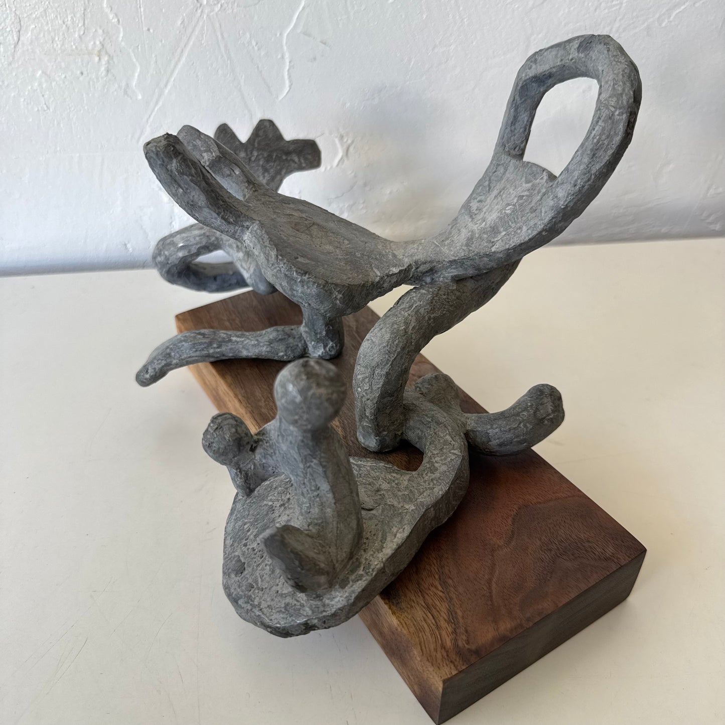 Susan Opie Abstract Lead Sculpture, 1960’s
