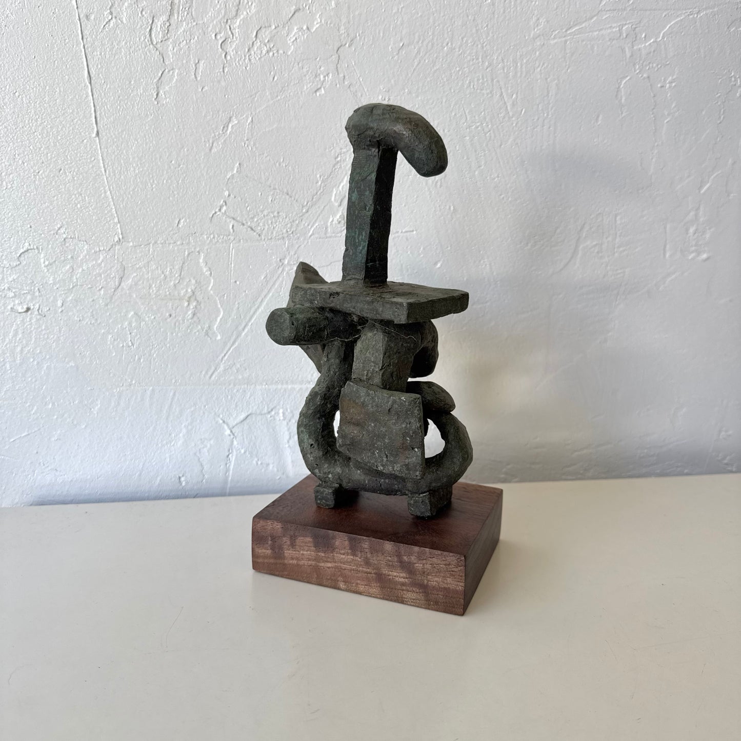 Susan Opie Abstract Bronze Sculpture, 1960’s