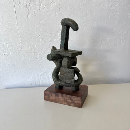 Susan Opie Abstract Bronze Sculpture, 1960’s