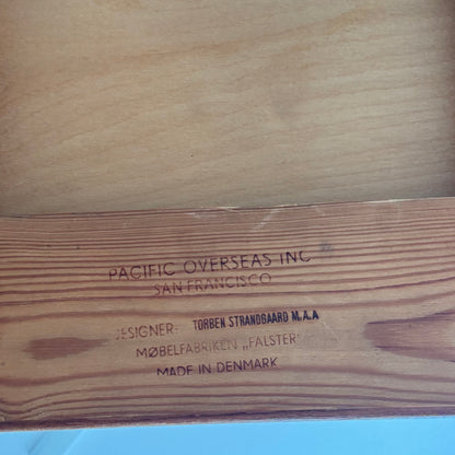 Torben Strandgaard for Falster Teak + Oak Filing Cabinet