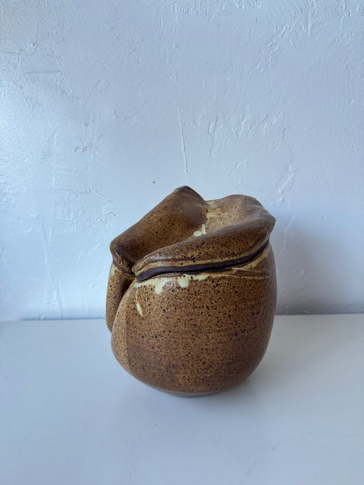 Kaaren Stoner Lidded Abstract Ceramic Canister