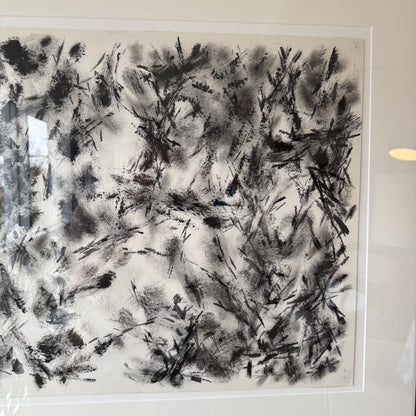 David McCosh Abstract Ink Oil Painting