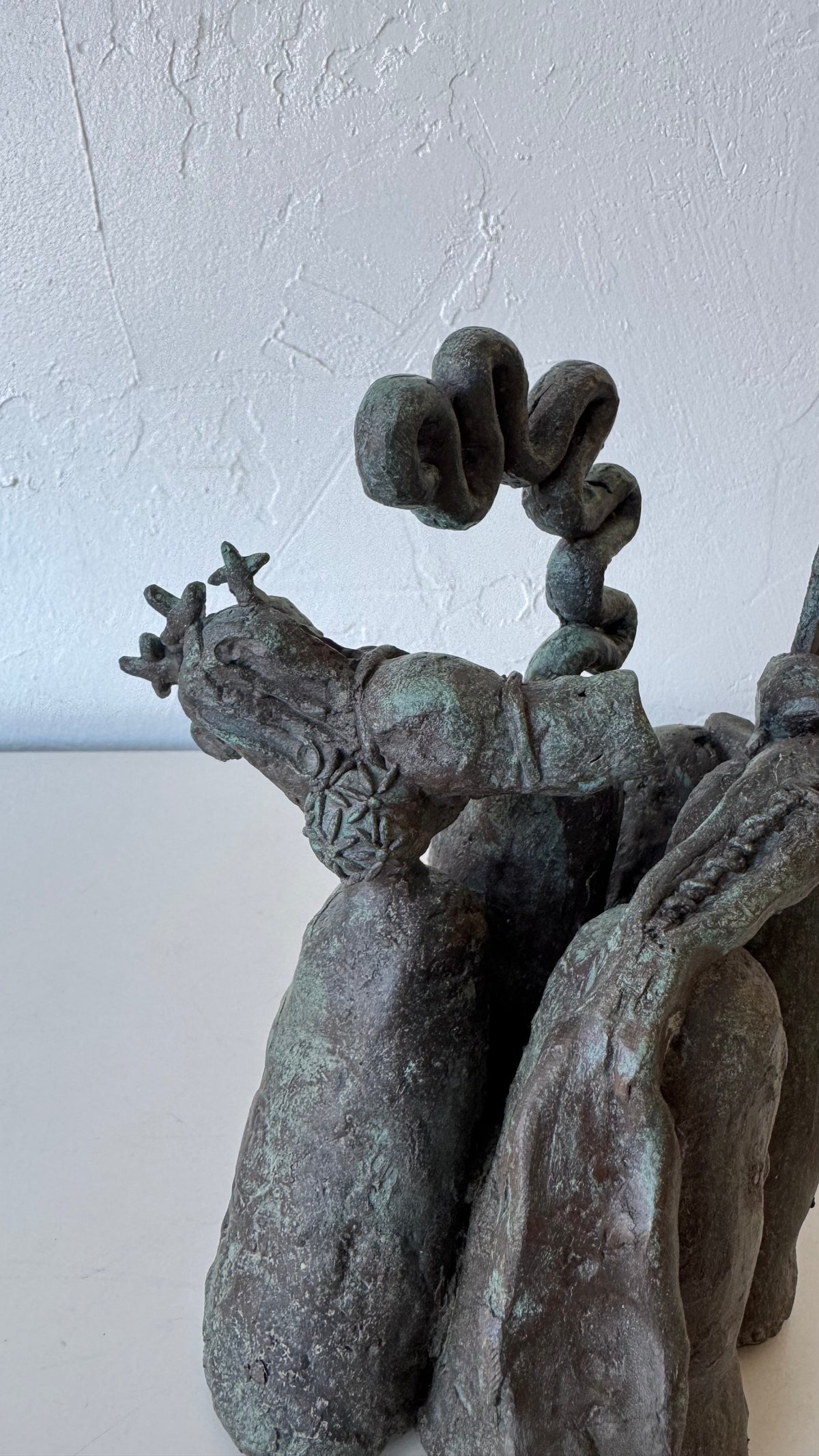 Susan Opie Abstract Bronze Sculpture, 1960’s