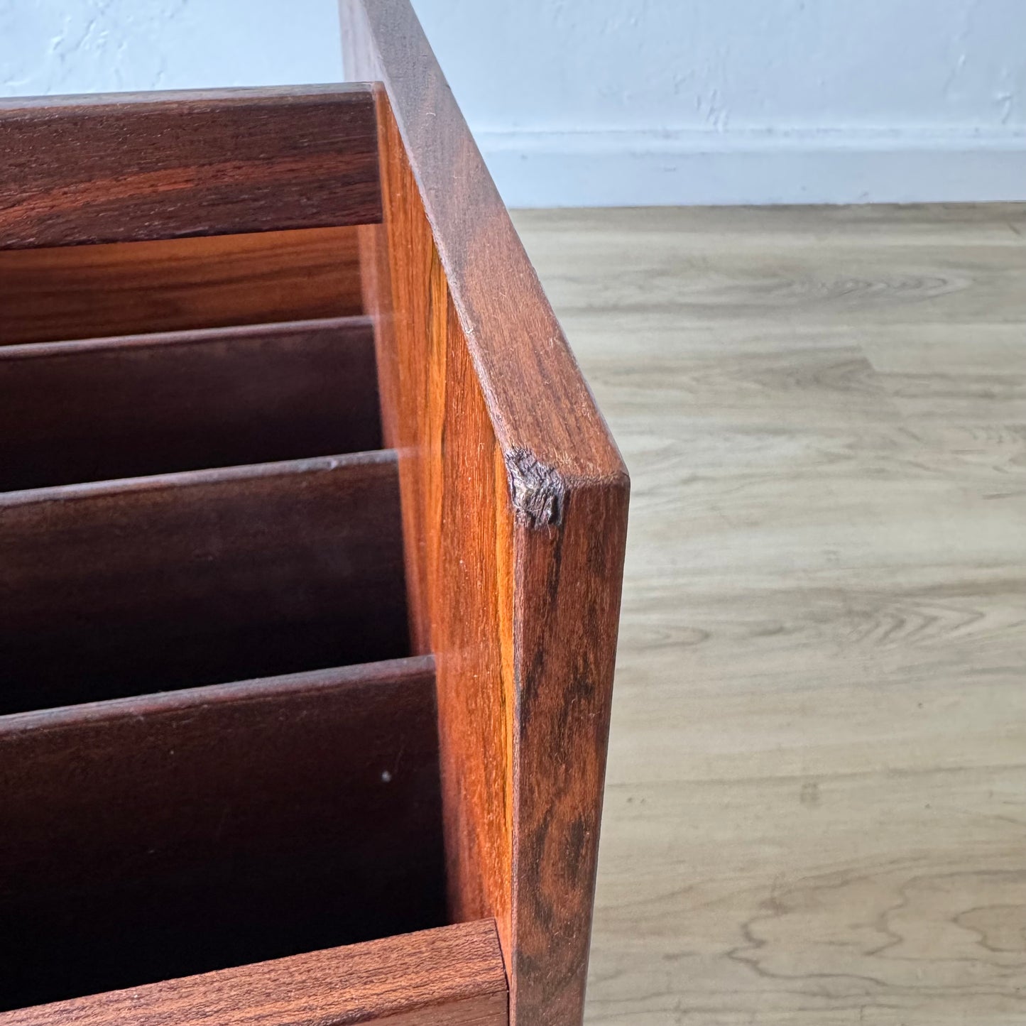 Rolf Hesland for Bruksbo Bagn Møbelindustri Rosewood Magazine Rack
