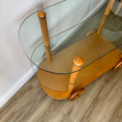 Gilbert Rohde Herman Miller Art Deco Bar Cart