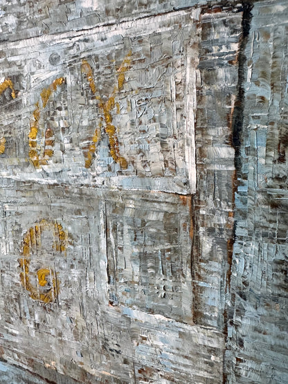 Sue McColl Abstract Oil Painting