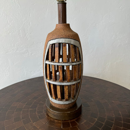 Brent Bennett Studio Pottery Lamp