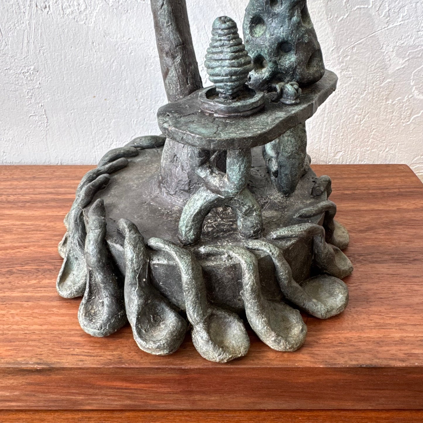 Susan Opie Abstract Bronze Sculpture, 1960’s