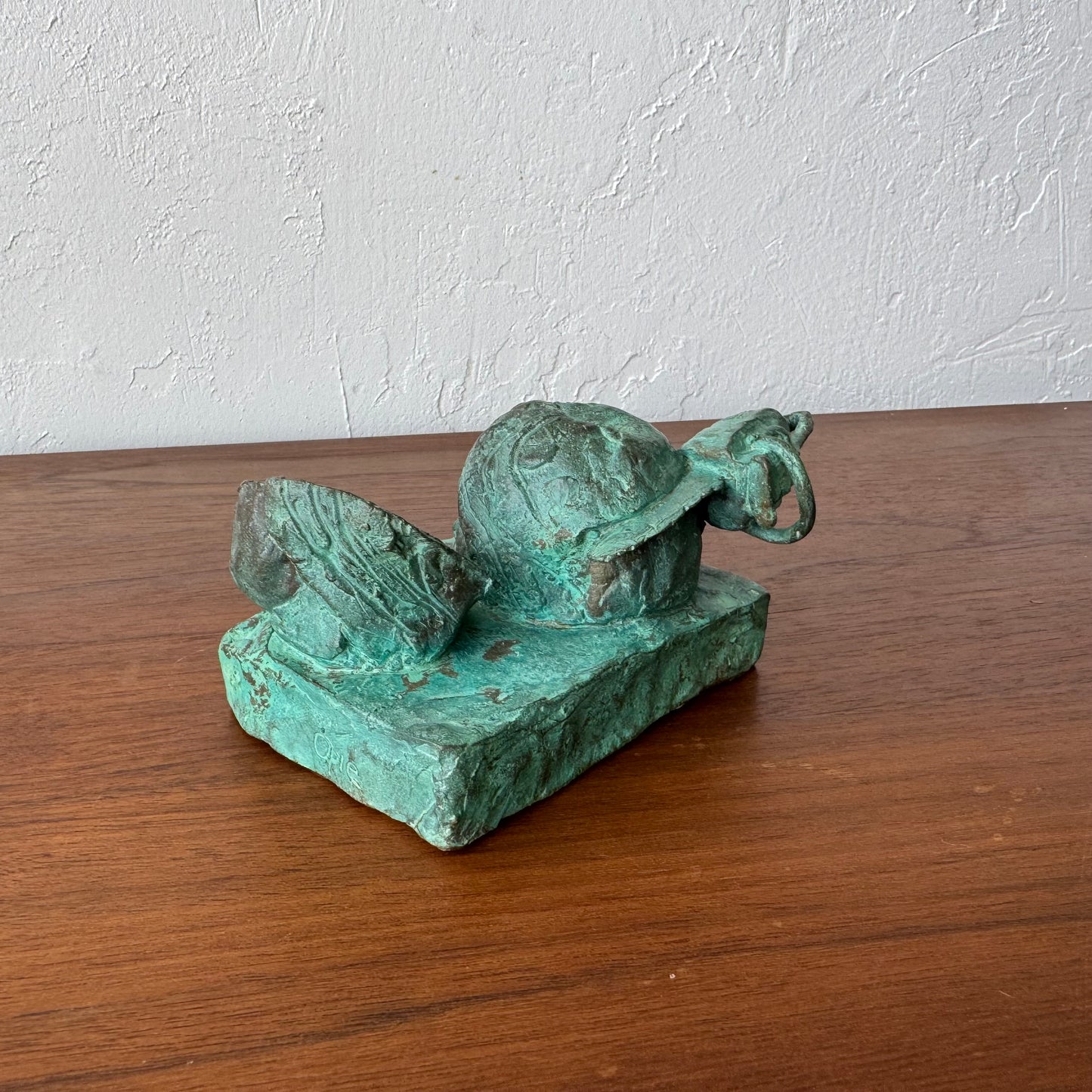 Susan Opie Self Portrait Bronze Sculpture