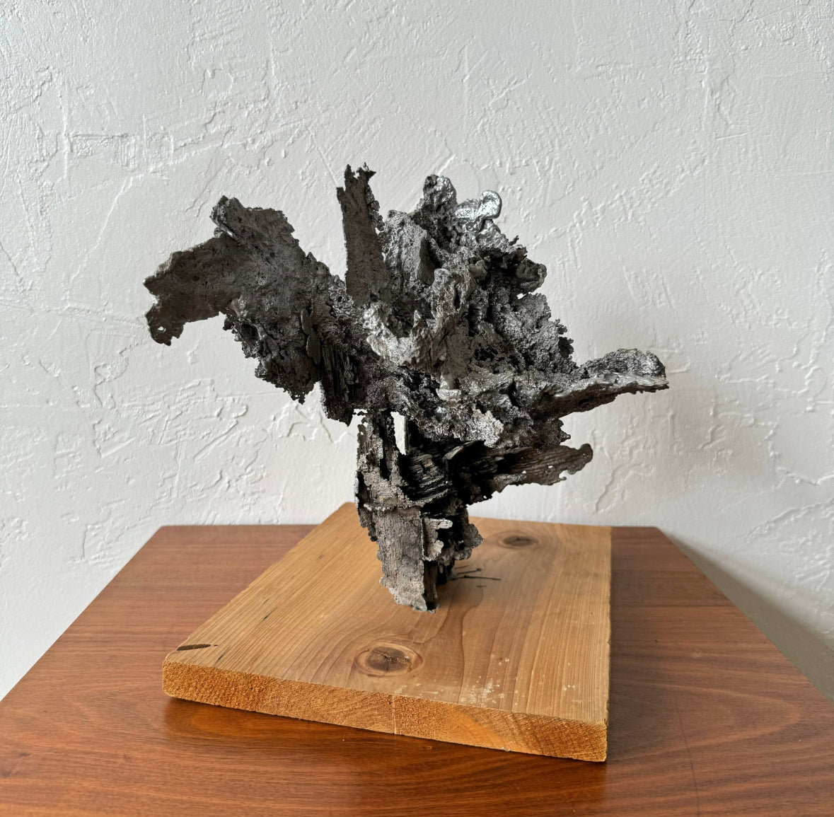 Jan Zach Brutalist Cast Aluminum Sculpture, 1960’s