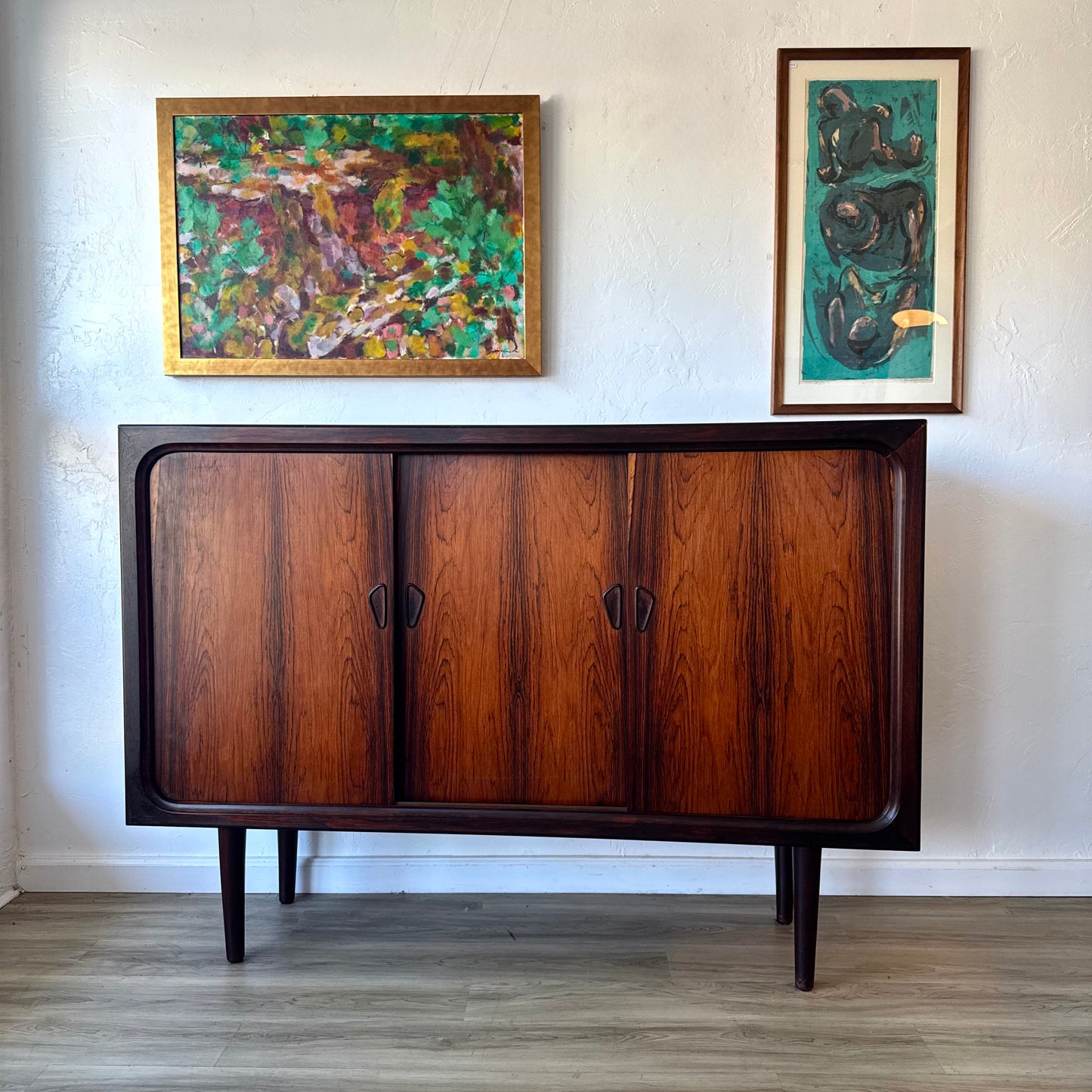Danish Modern Rosewood Credenza Sideboard, 1960’s