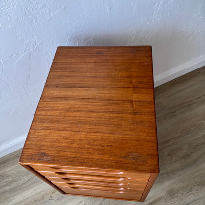 Torben Strandgaard for Falster Teak + Oak Filing Cabinet