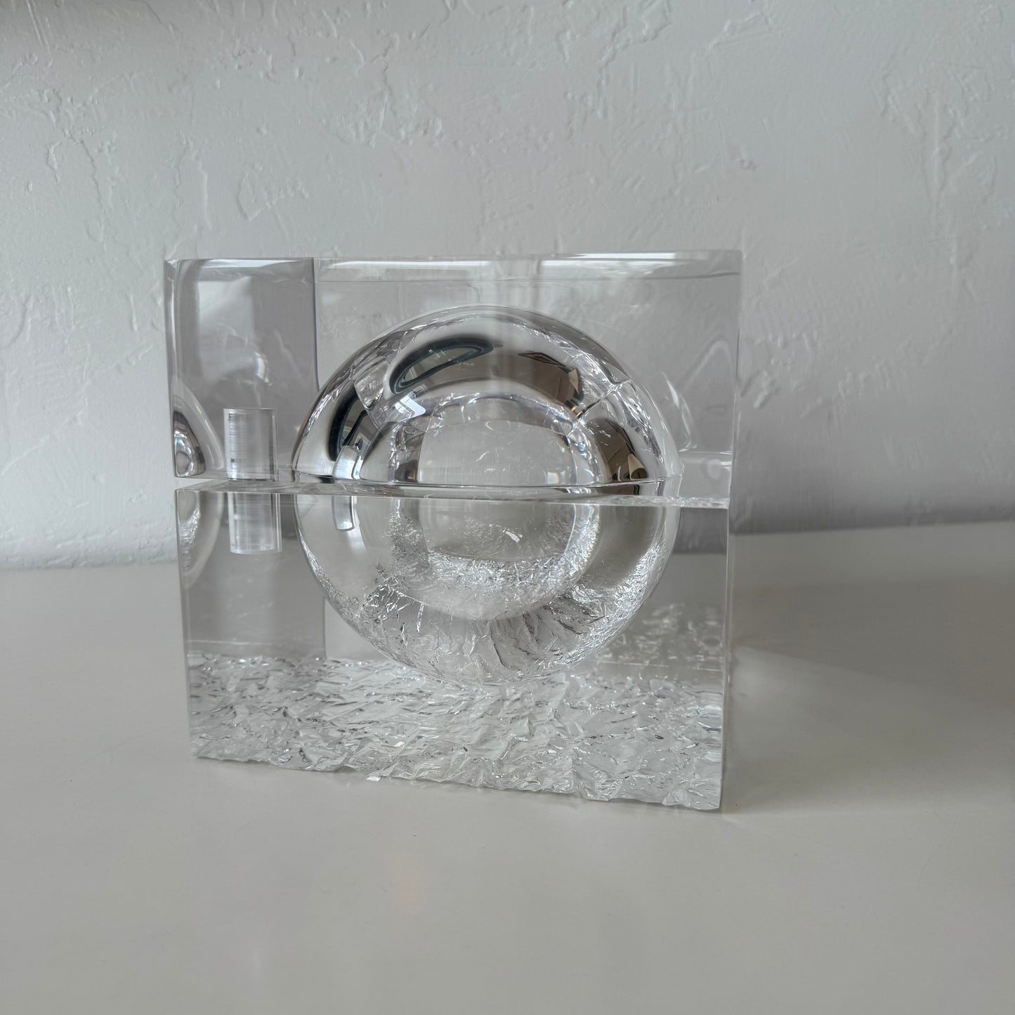 Alessandro Albrizzi Lucite Cube Box