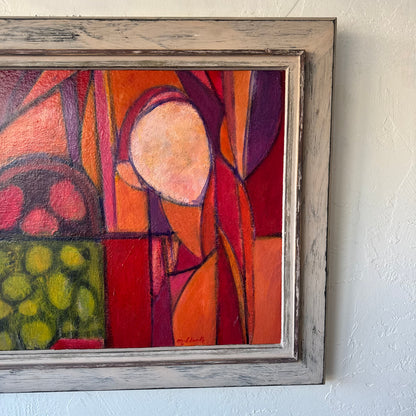Mark Clarke Abstract Still Life Acrylic Art Painting