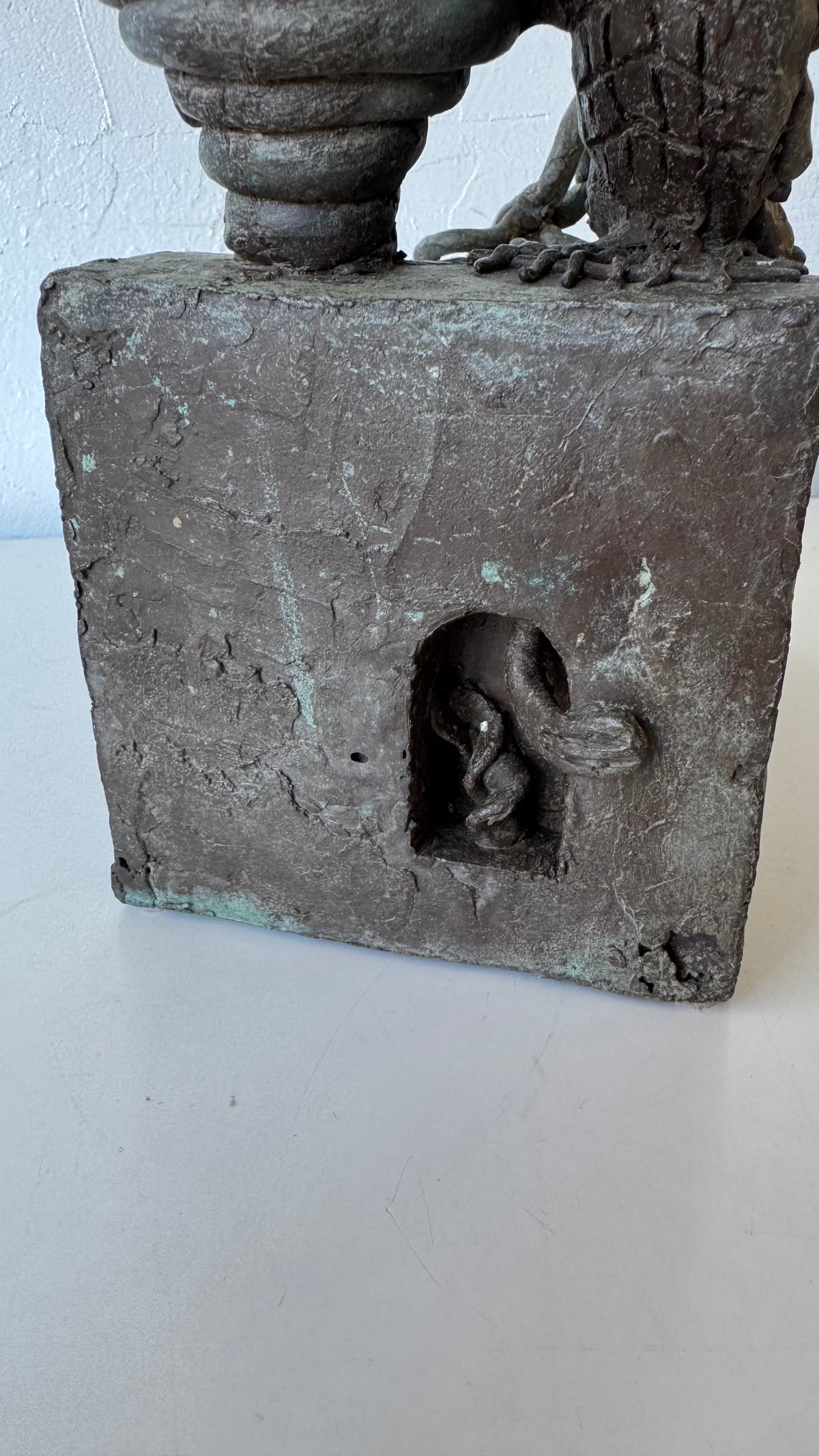 Susan Opie Abstract Bronze Sculpture, 1960’s
