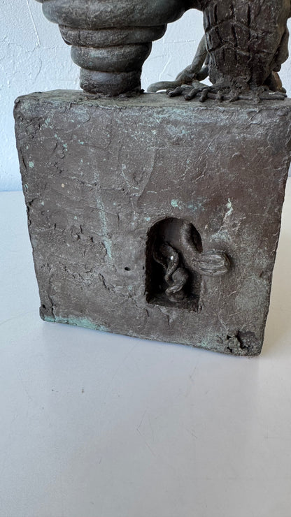 Susan Opie Abstract Bronze Sculpture, 1960’s
