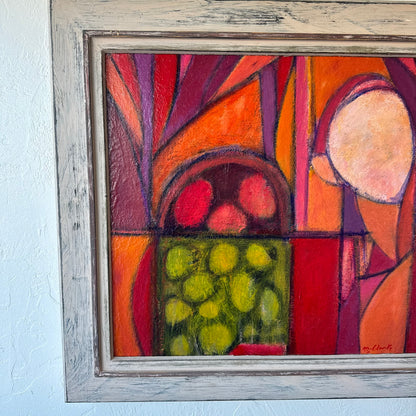 Mark Clarke Abstract Still Life Acrylic Art Painting