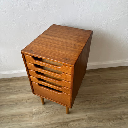 Torben Strandgaard for Falster Teak + Oak Filing Cabinet