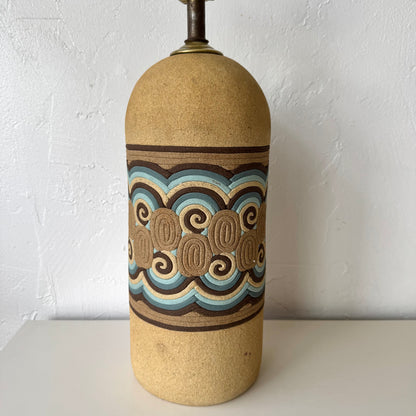 Faith Rahill Studio Pottery Lamp