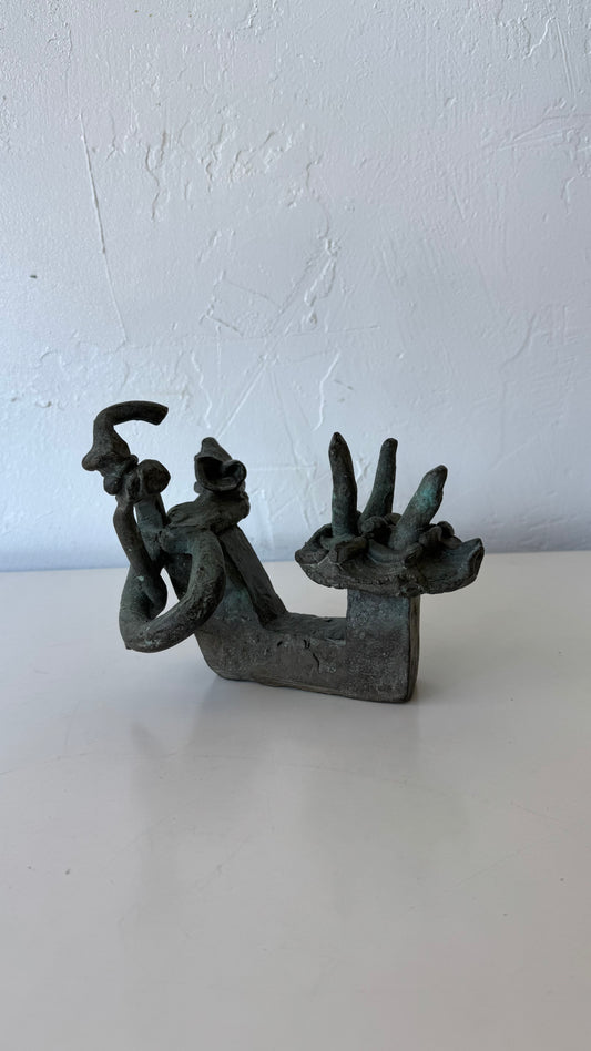 Susan Opie Abstract Bronze Sculpture, 1960’s