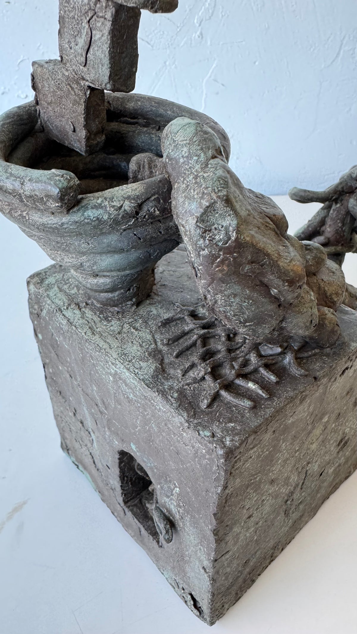 Susan Opie Abstract Bronze Sculpture, 1960’s