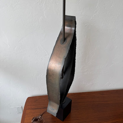Harry Balmer for Laurel Lighting Steel Cut Table Lamp
