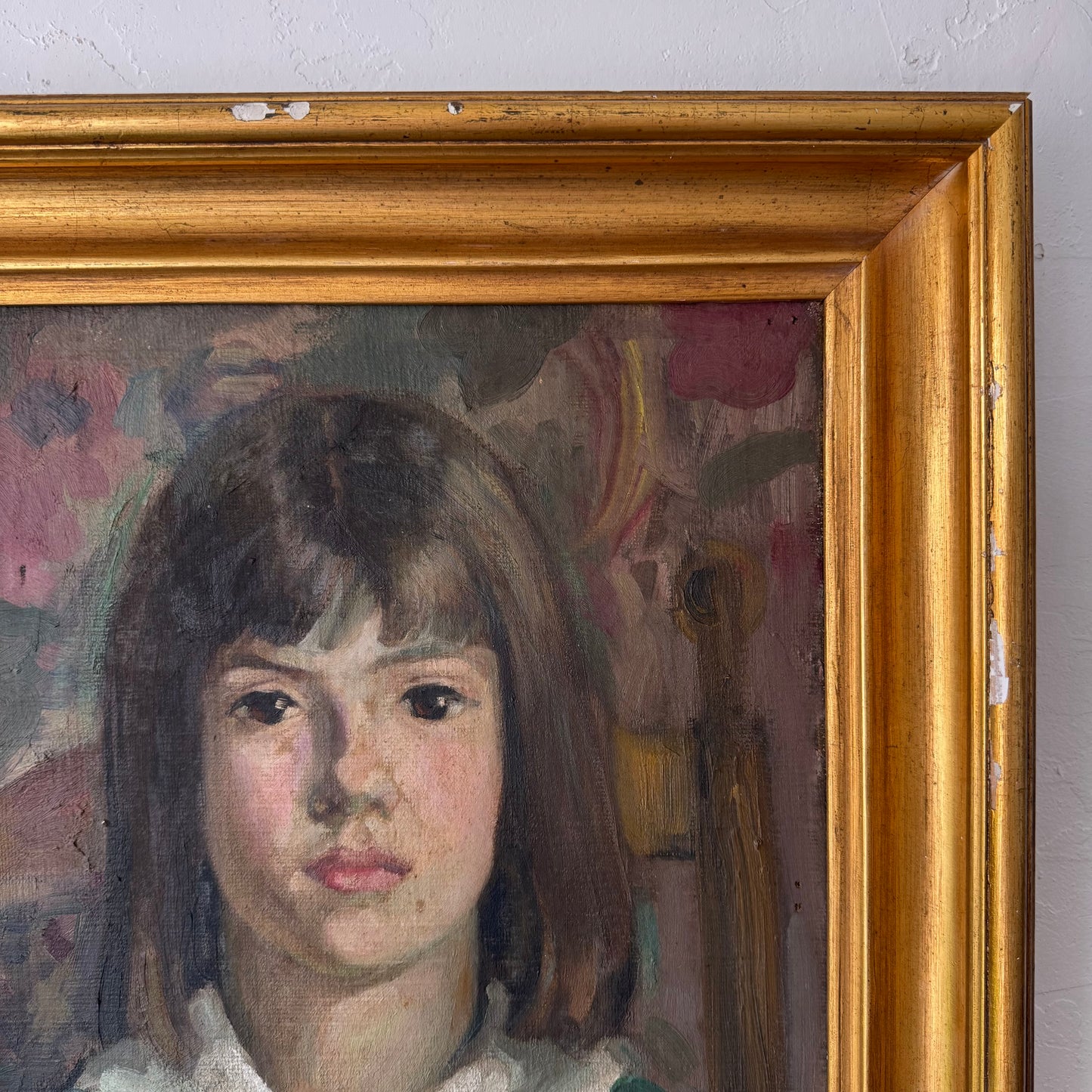 Mary Kunkel Portrait Oil Painting, 1930’s