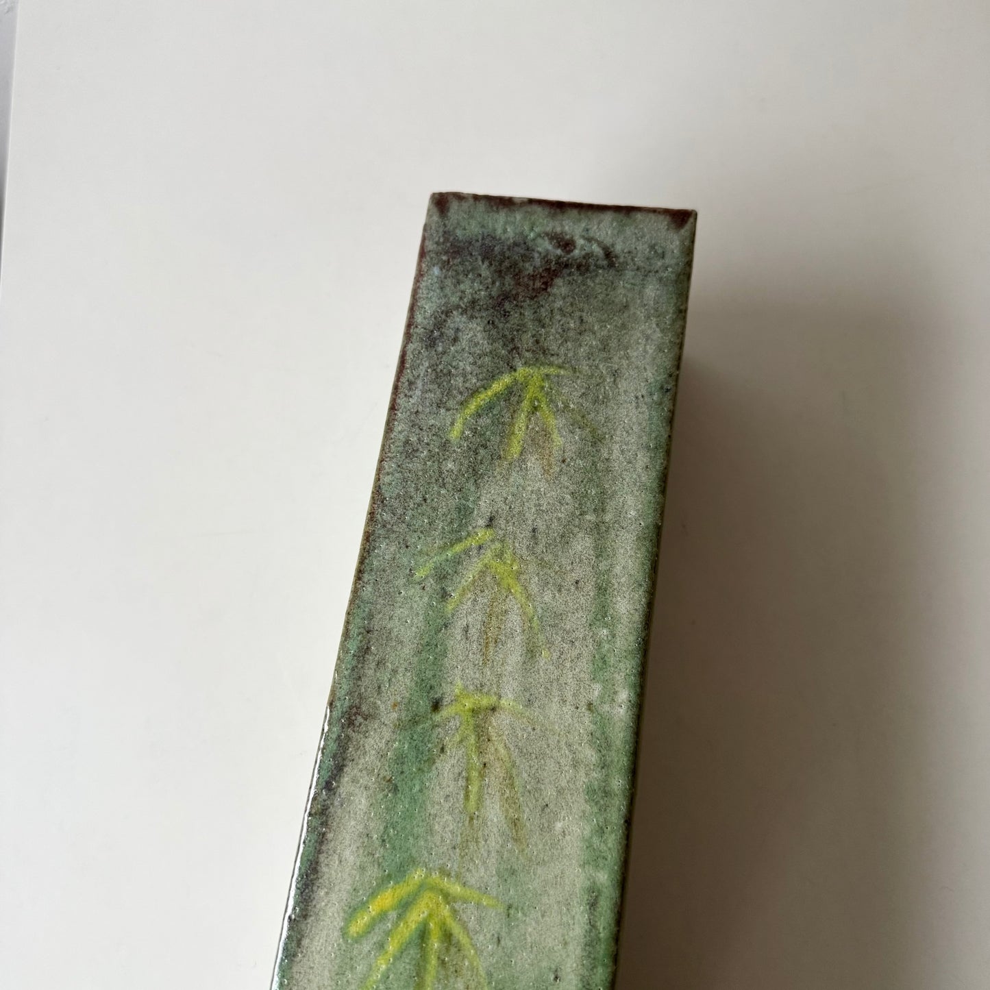 Japanese Studio Pottery Square Vase