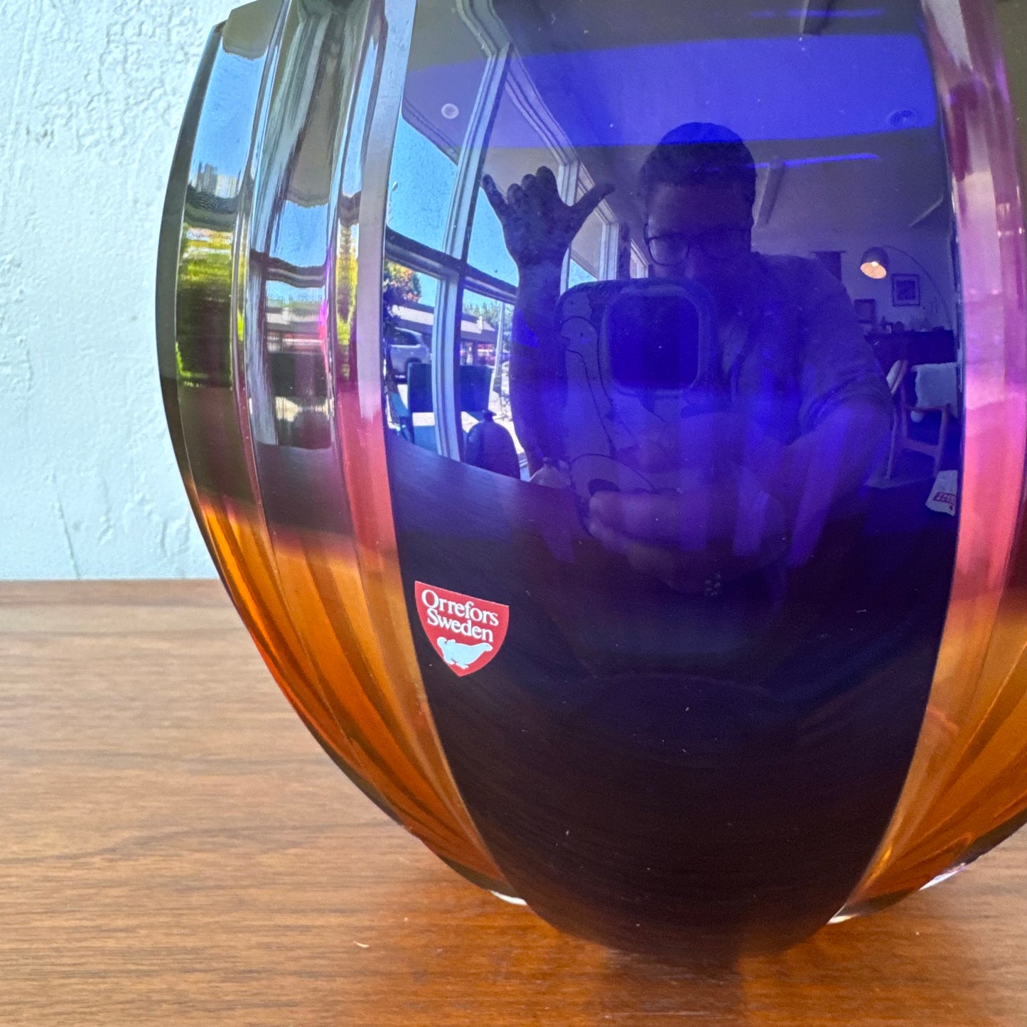 Erika Lagerbielke for Orrefors Gallery Studio Glass Bowl