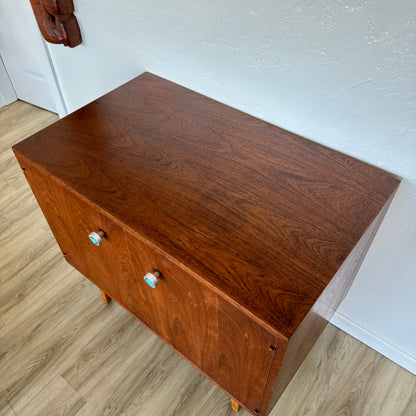 Scandinavian Small Teak Credenza