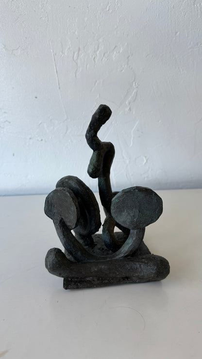 Susan Opie Abstract Bronze Sculpture, 1960’s