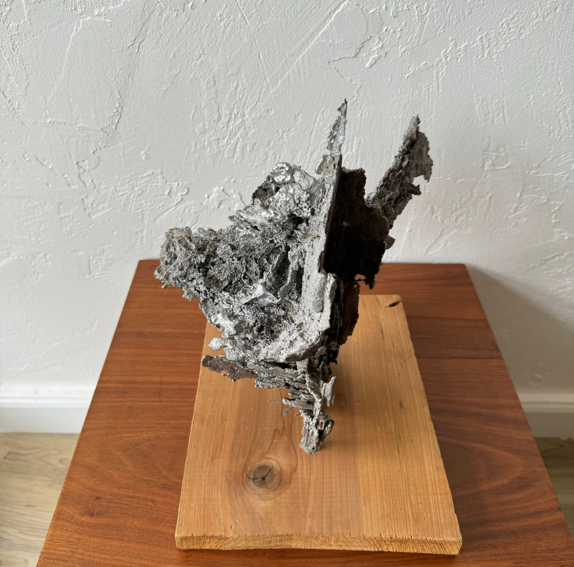 Jan Zach Brutalist Cast Aluminum Sculpture, 1960’s