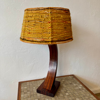 Studio Craft Rosewood Table Lamp, 1950’s
