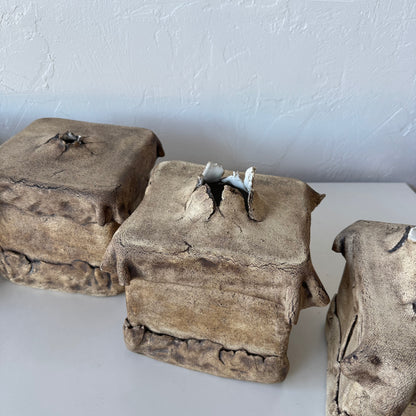 Erupting Box Studio Pottery Ceramic Sculptures