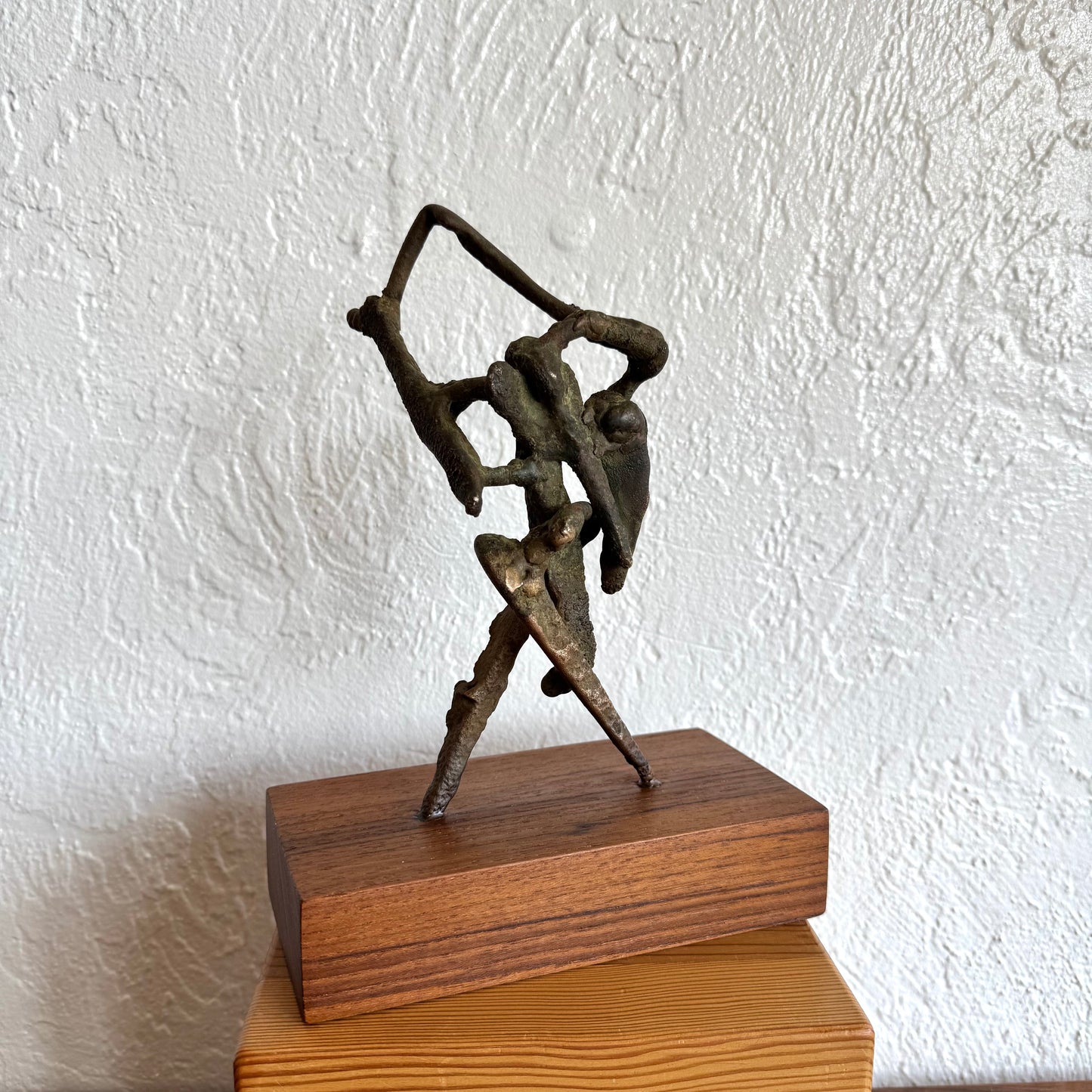 Figurative Abstract Bronze Sculpture, 1950’s