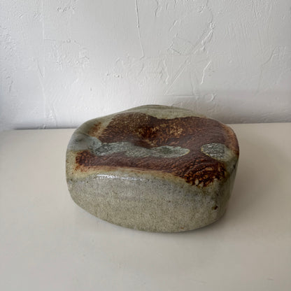 Hiroshi Ogawa Ceramic Sculpture “Pillow” Pot