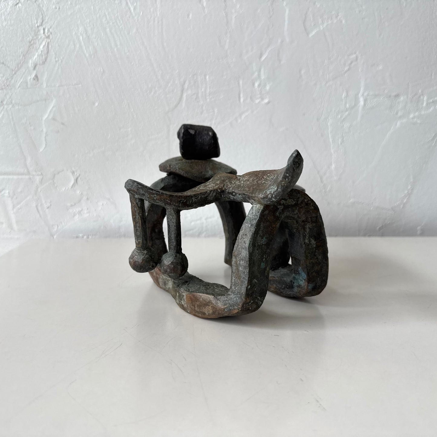 Susan Opie Abstract Bronze Sculpture, 1960’s
