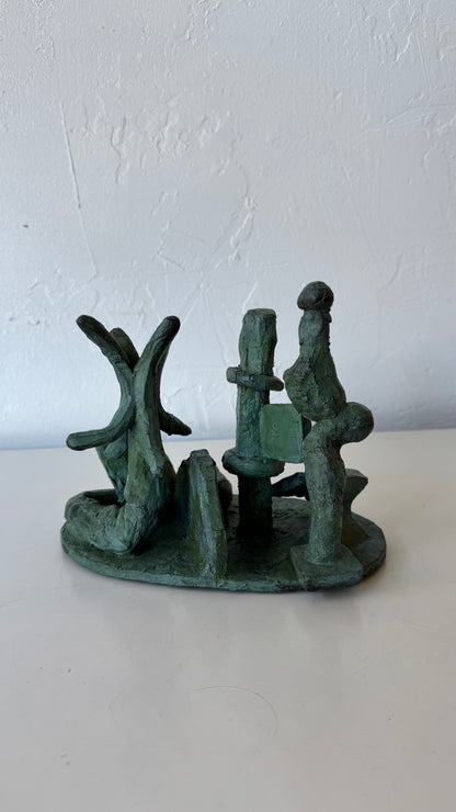 Susan Opie Abstract Bronze Sculpture, 1960’s