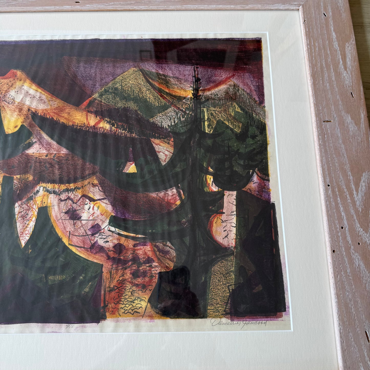 Demetrios Jameson Devils Hill Block Print