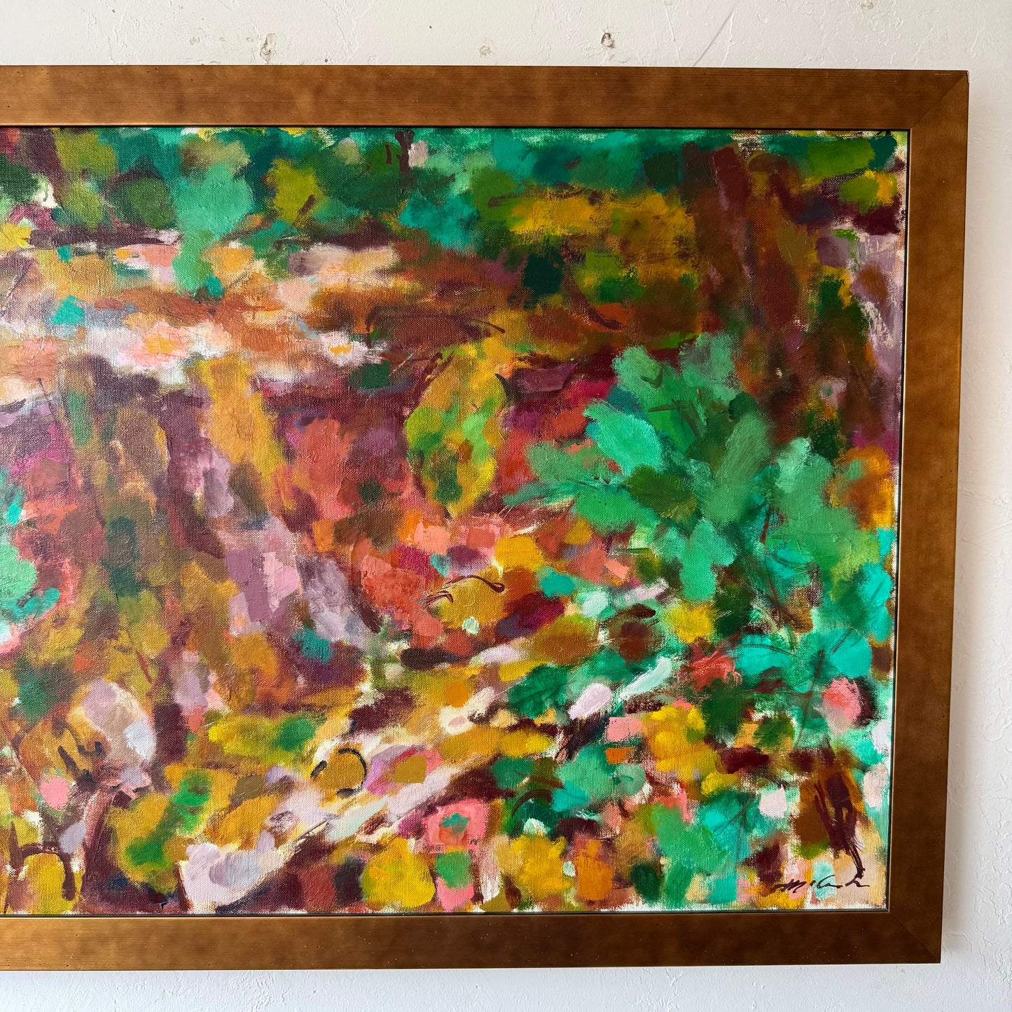 Dave McCosh Abstract Colorfield Oil Painting