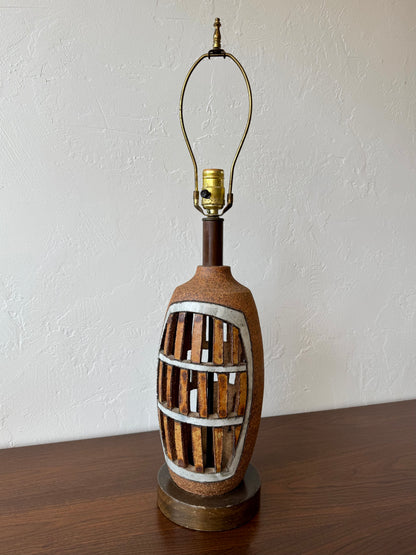 Brent Bennett Studio Pottery Lamp