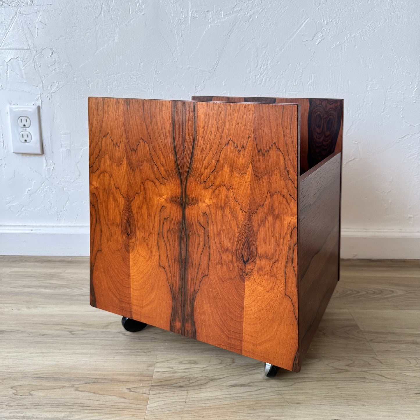 Rolf Hesland for Bruksbo Bagn Møbelindustri Rosewood Magazine Rack