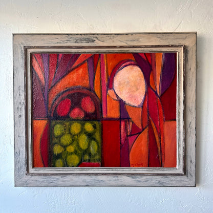 Mark Clarke Abstract Still Life Acrylic Art Painting
