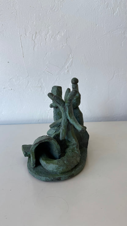 Susan Opie Abstract Bronze Sculpture, 1960’s