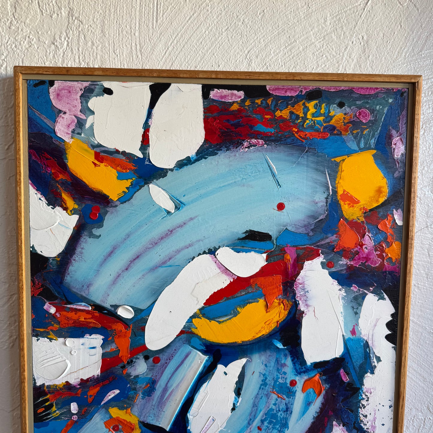 Alan Munro Abstract Acrylic Painting