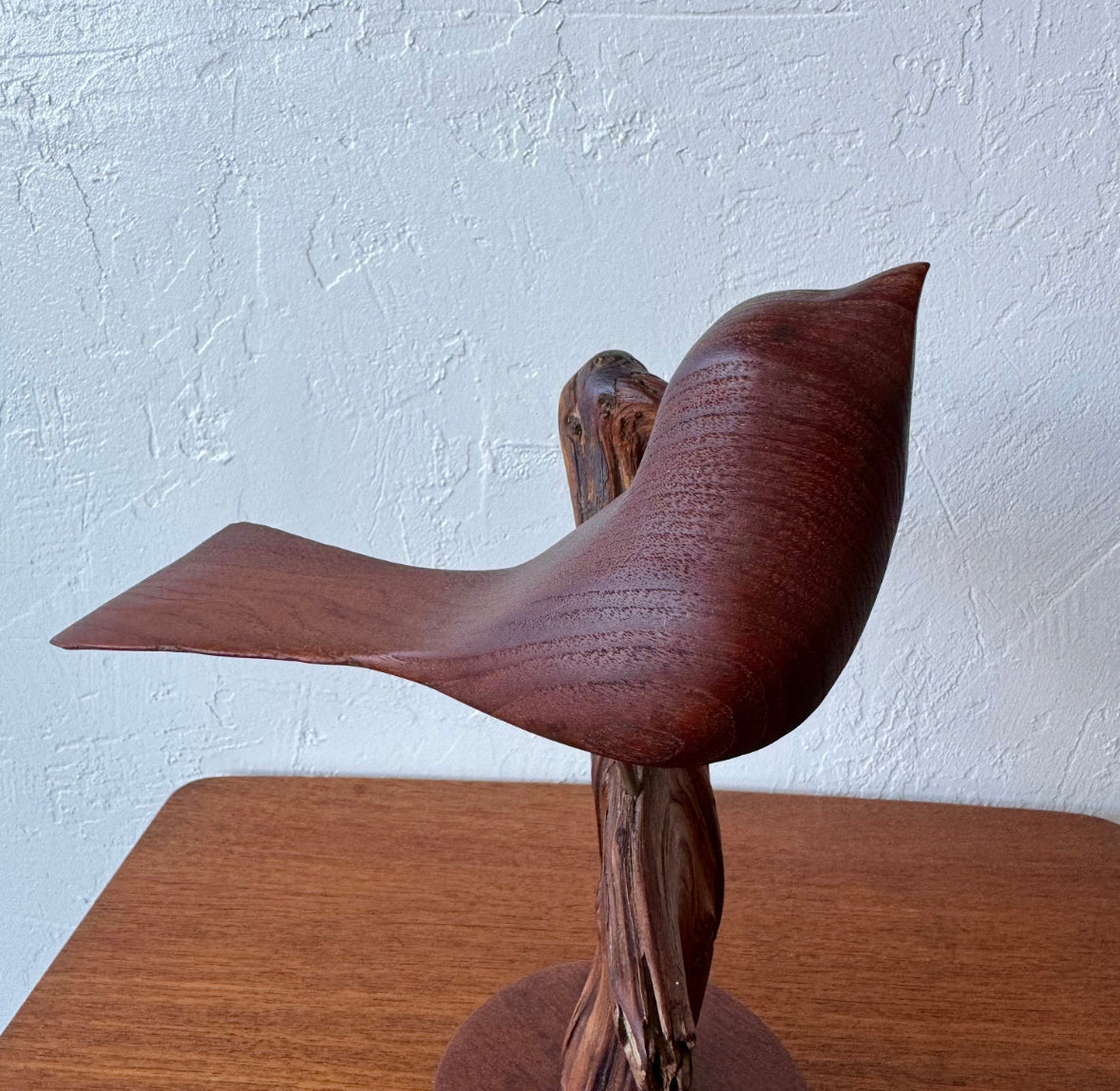 Gert Olsen Teak Bird Sculpture