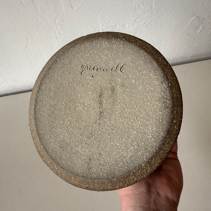 Incised Studio Pottery Vase