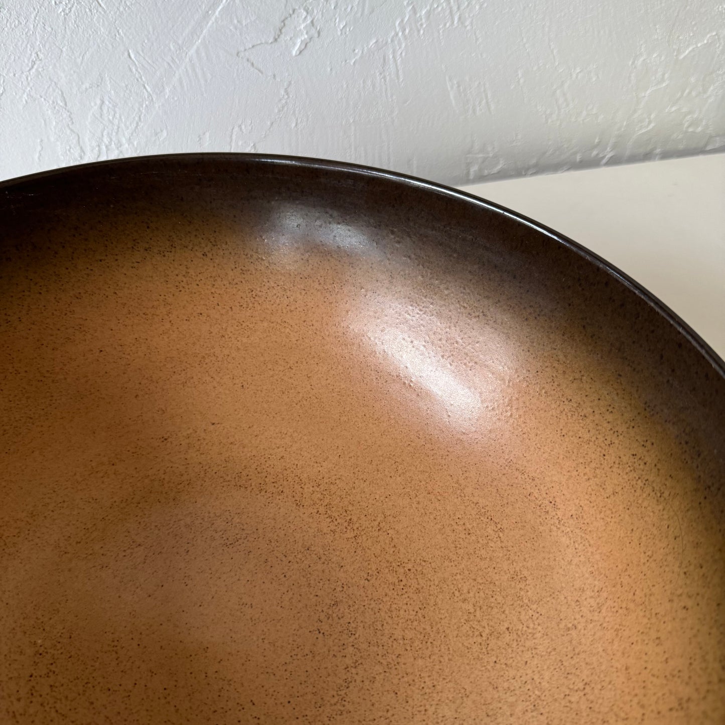 Heath Coupe Brownstone Ceramic Salad Bowl