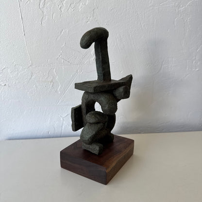 Susan Opie Abstract Bronze Sculpture, 1960’s